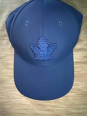 Fanatics Navy Blue Embroidered Maple Leaf Cap